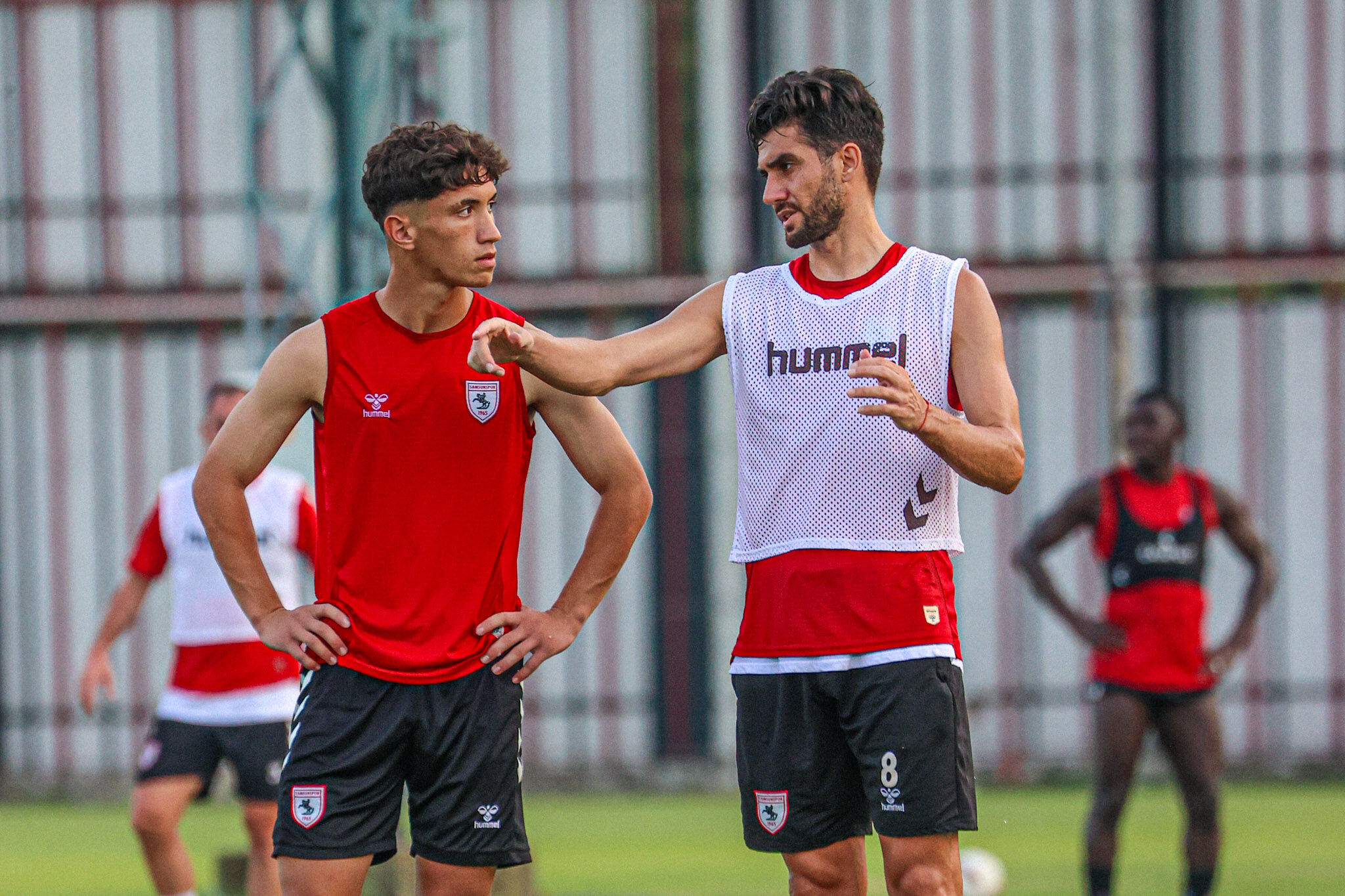 Samsunspor İstanbulspor A.Ş. maçı hazırlıklarını taktik çalışmalarıyla sürdürdü