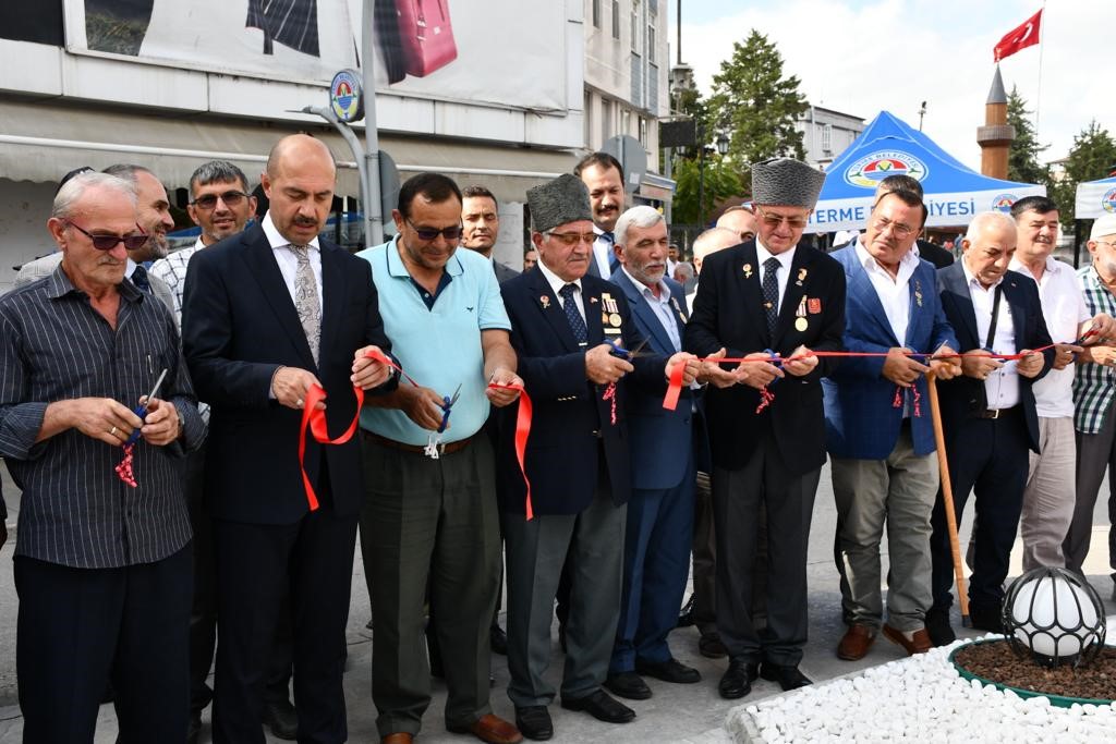  ’Şehitler Anıtı’ Terme’de açıldı