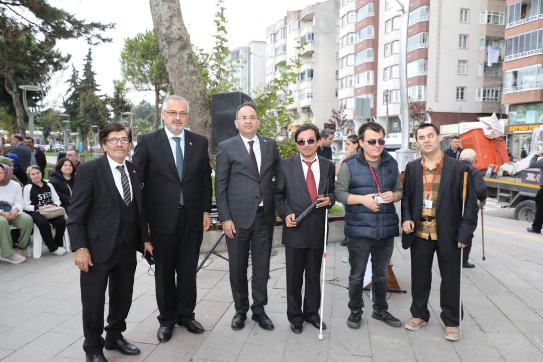 Bafra'da 15 Ekim Dünya Beyaz Baston Etkinliği