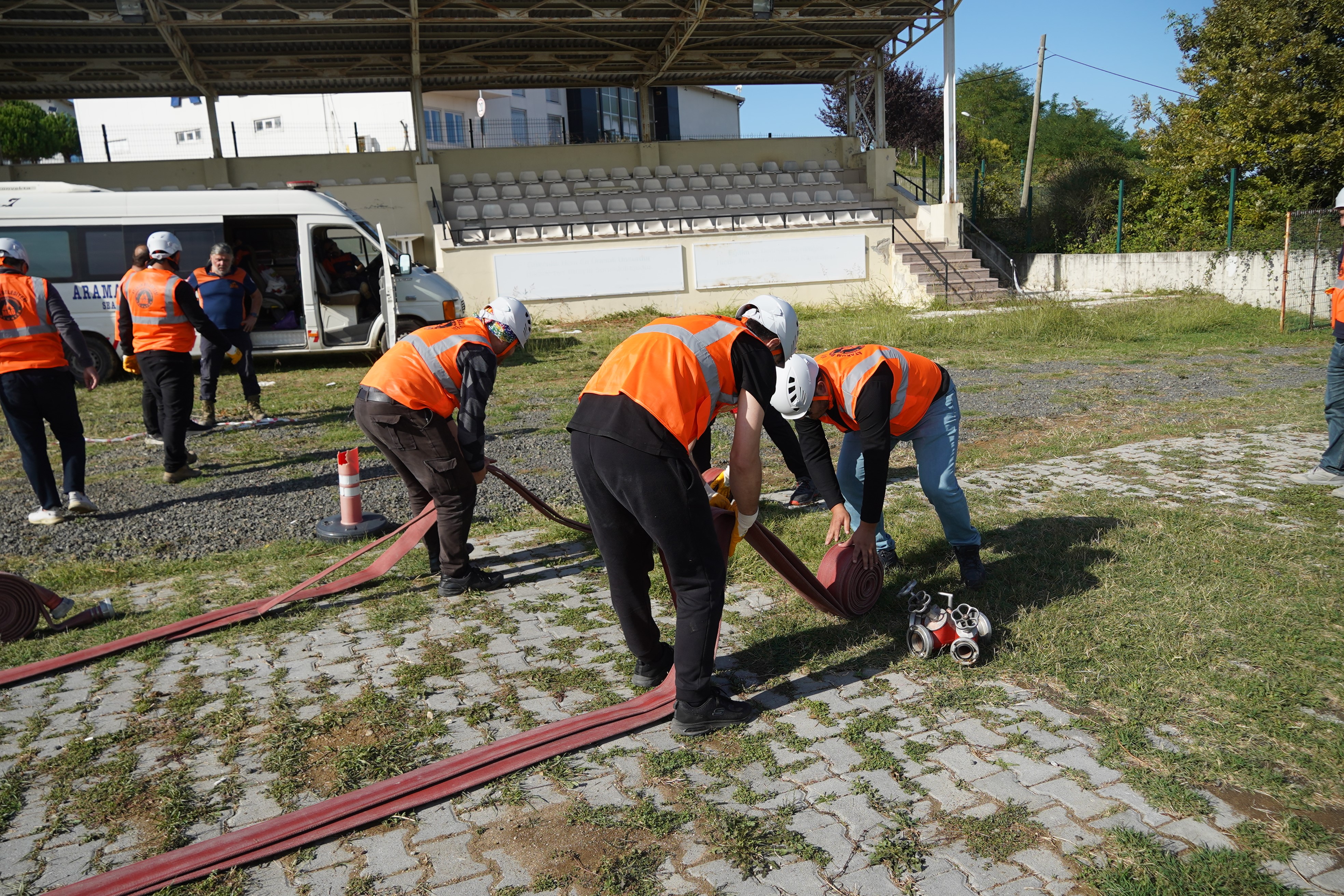 Atakum'da gönüllü vatandaşlar eğitimde