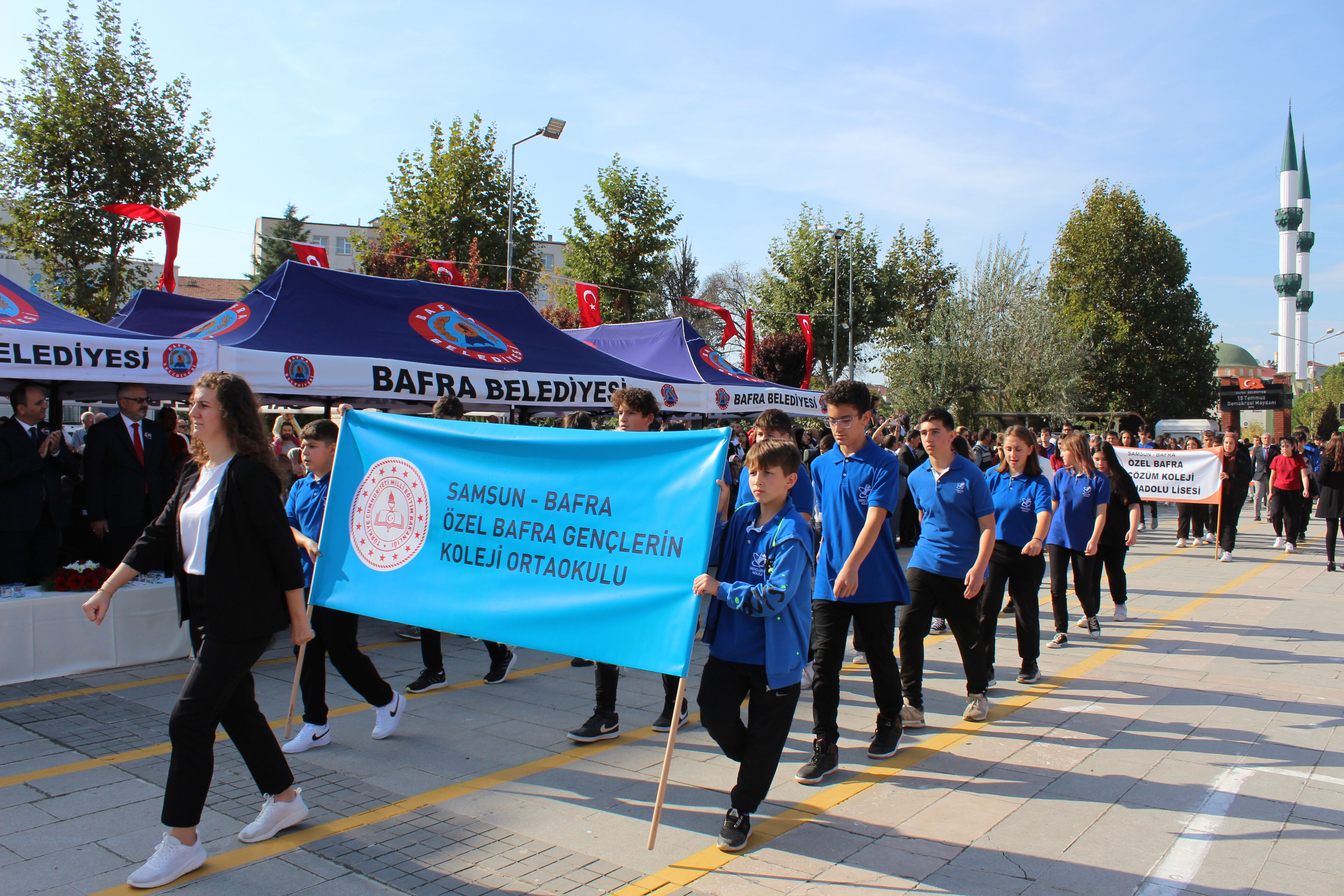 Bafra’da Cumhuriyetin 100.Yılı Coşkusu 