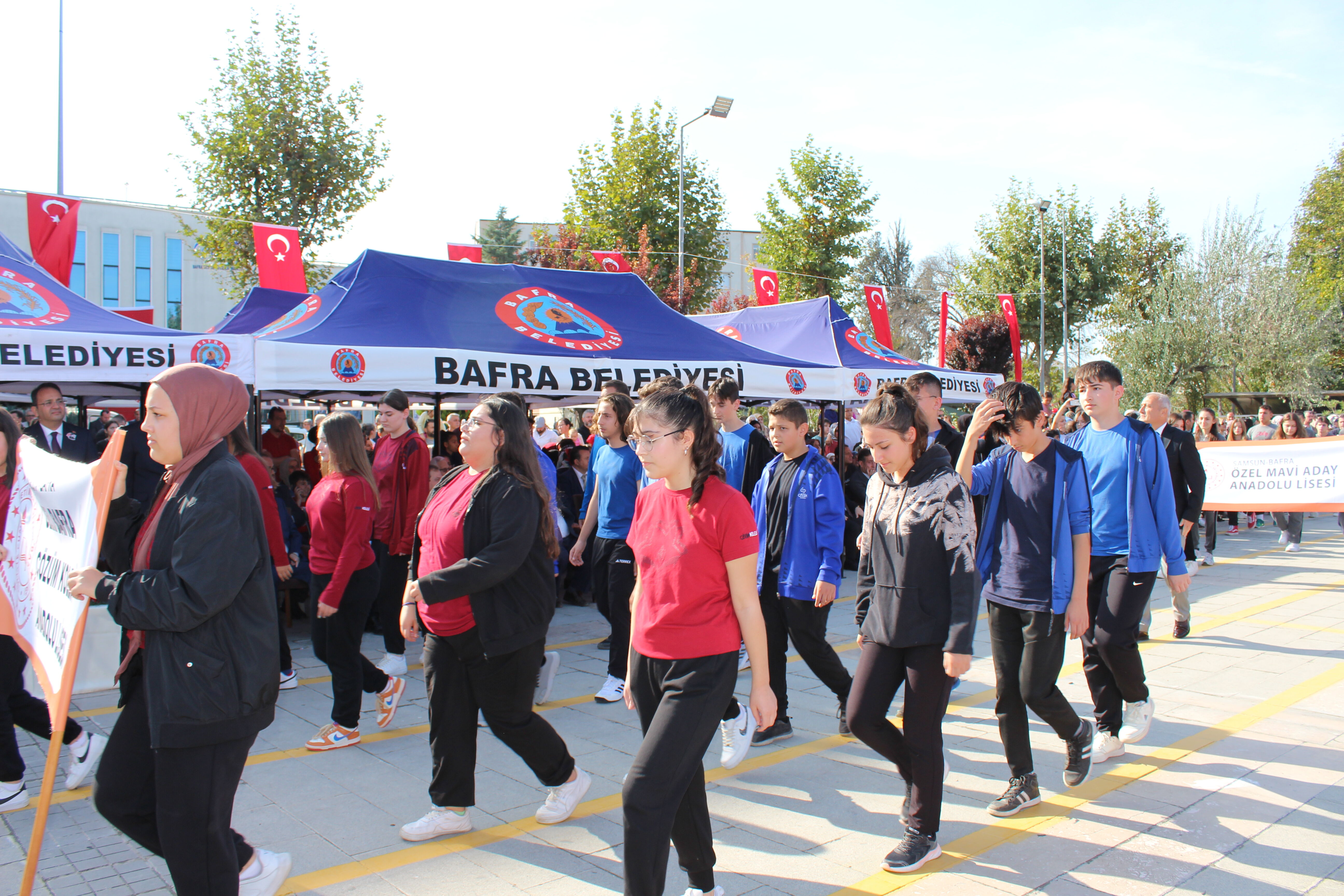 Bafra’da Cumhuriyetin 100.Yılı Coşkusu 