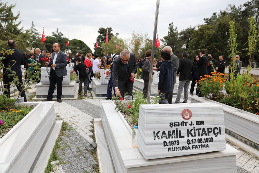  Bafra’da Şehitler Dualarla Anıldı 