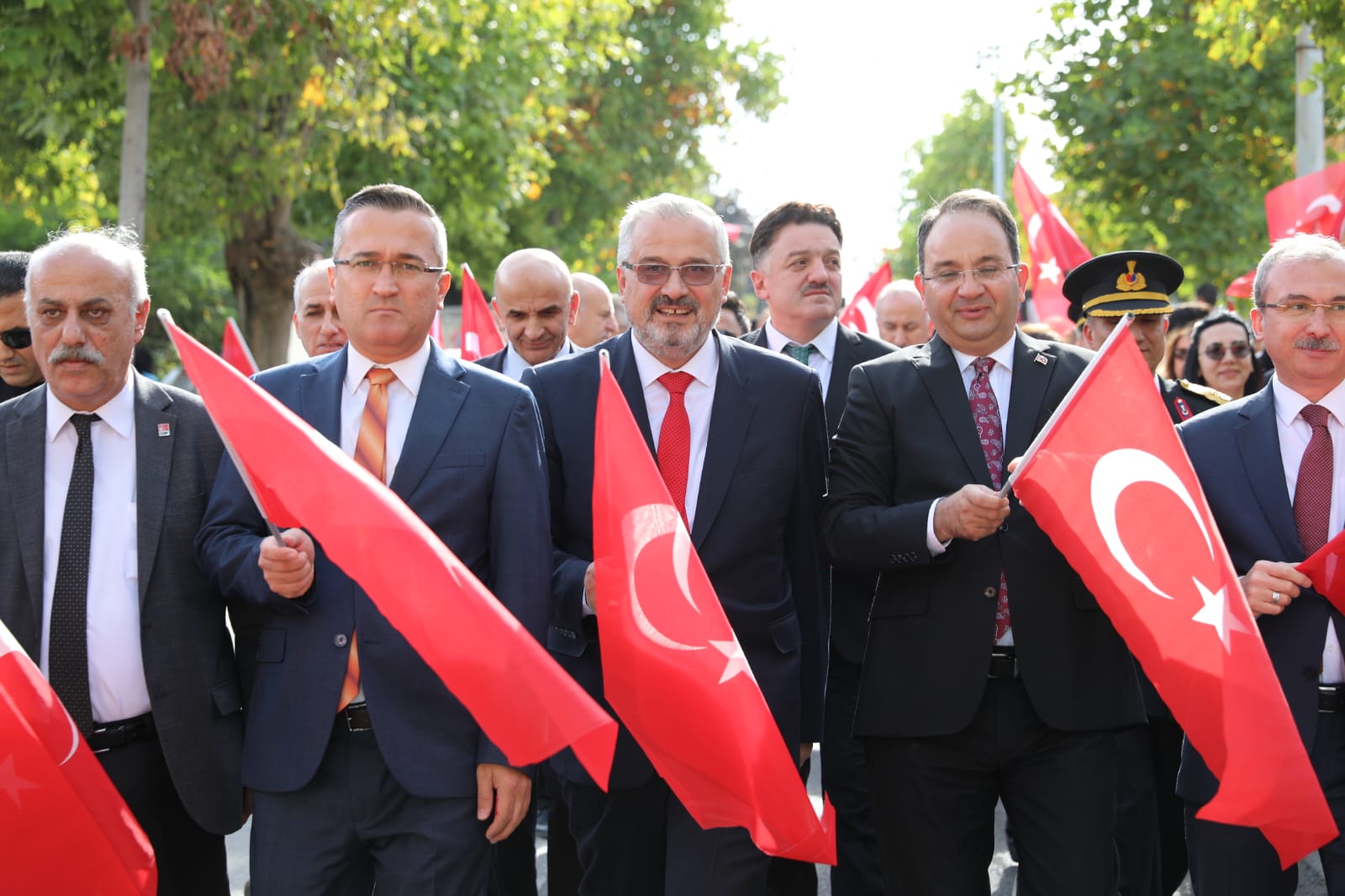 Bafra Sokaklarında Cumhuriyet Coşkusu yaşandı