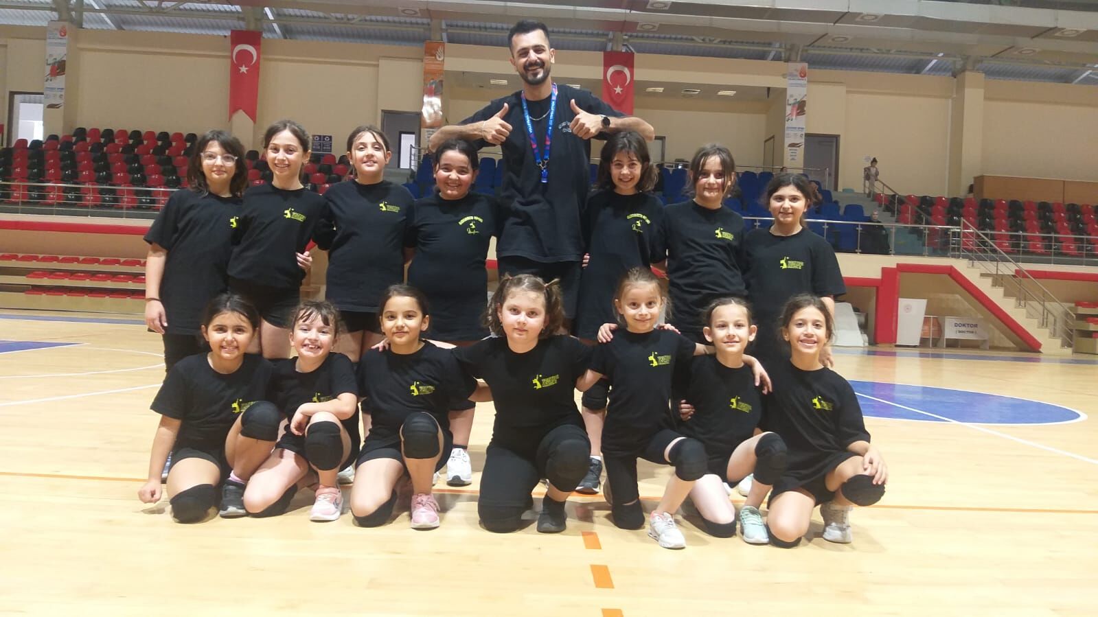 Bafra Voleybol Akademi kursları tüm hızıyla devam ediyor