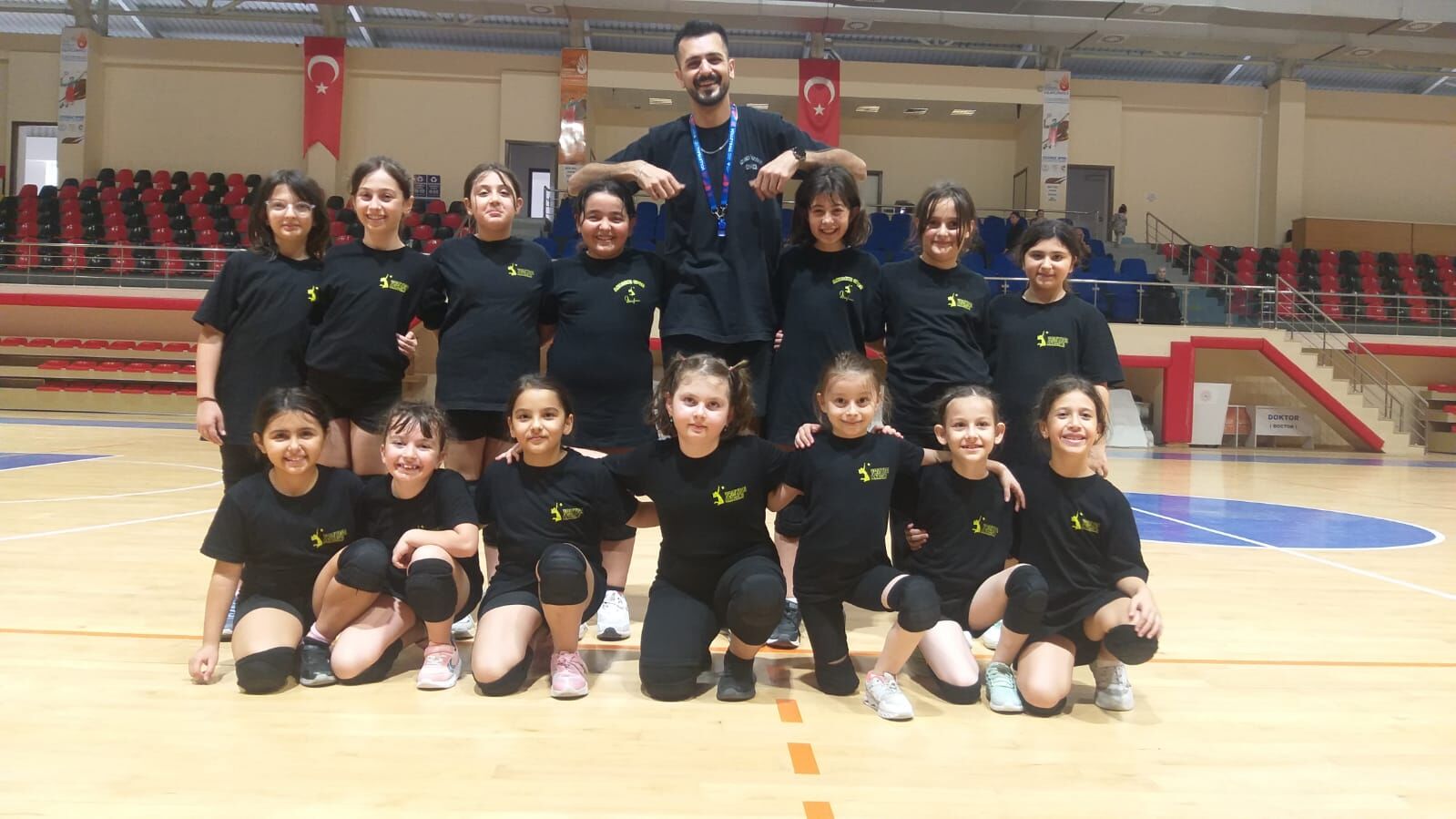 Bafra Voleybol Akademi kursları tüm hızıyla devam ediyor