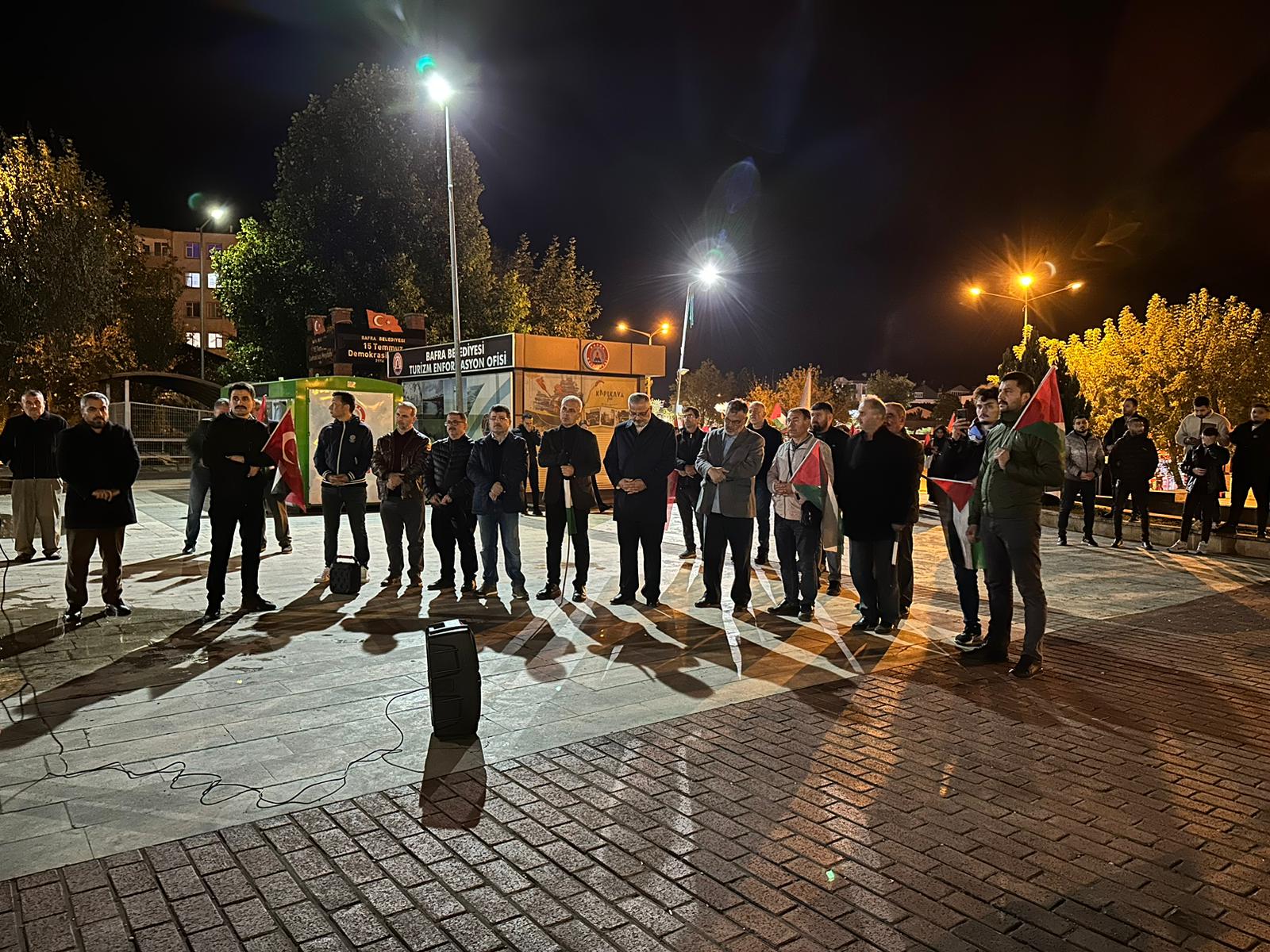 Bafra’da Memur-Sen İlçe Başkanlığı hain saldırıyı kınadı