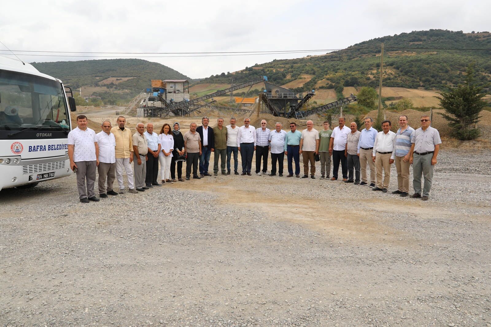 Bafra’ya tesisten öte yatırım; Konkasör tesisi tam kapasite hizmette
