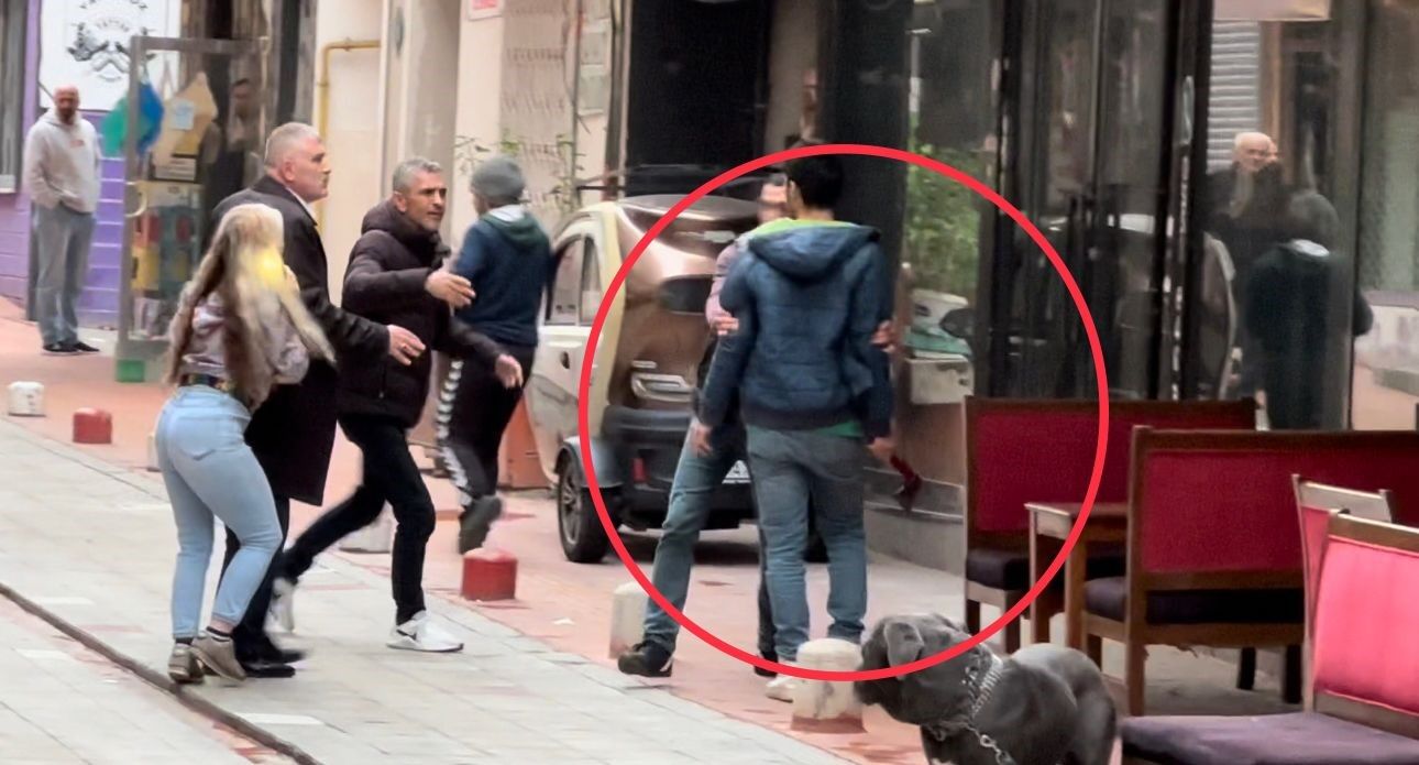 Samsun'da kafede baltalarla saldırı