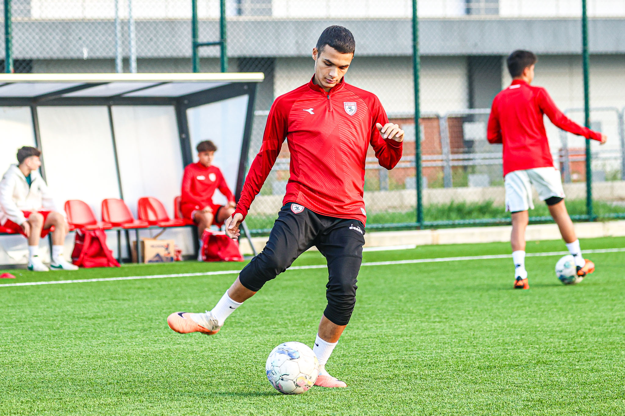 Samsunspor U17 takımı hazırlıklarını sürdürdü