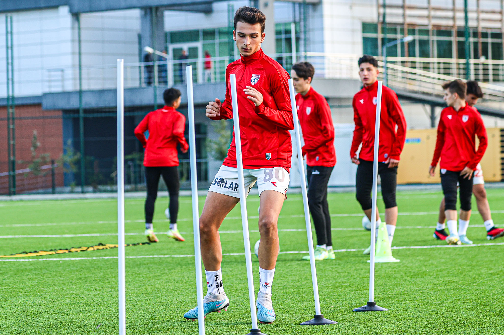 Samsunspor U17 takımı hazırlıklarını sürdürdü