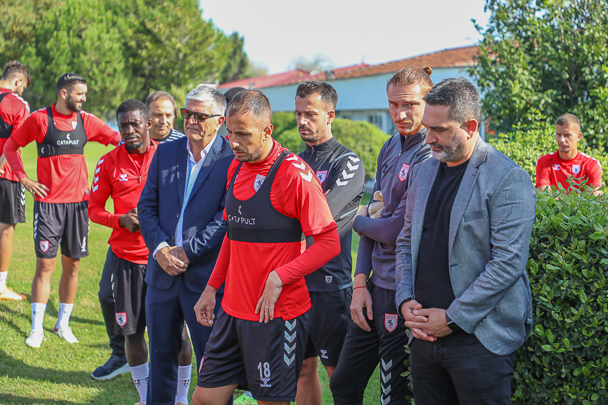 Samsunspor, Çaykur Rizzespor A.Ş. maçı öncesi kurban kesti