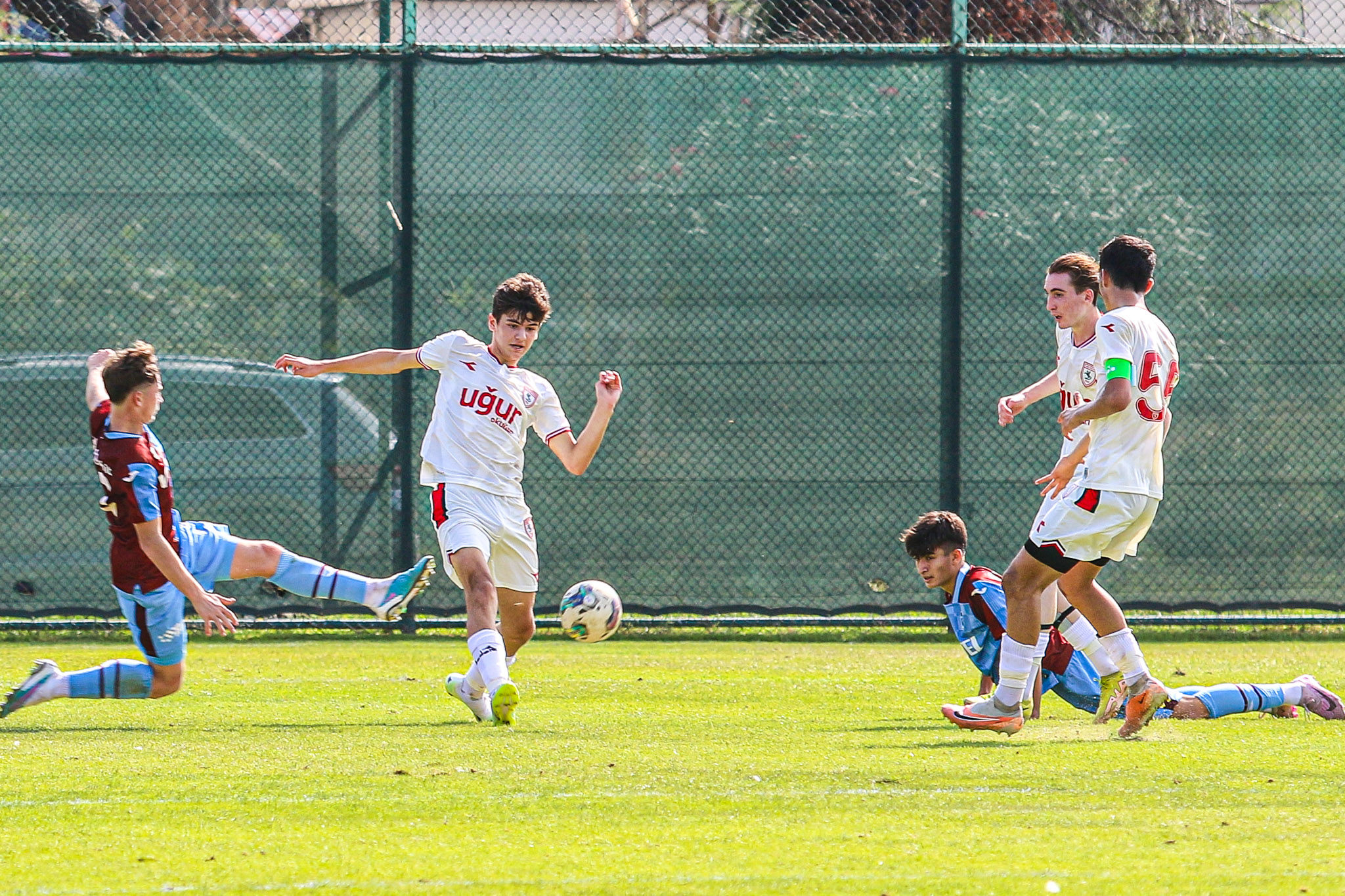 Yılport Samsunspor U19 takımı; Trabzonspor A.Ş U17  takımına 2-1 mağlup oldu