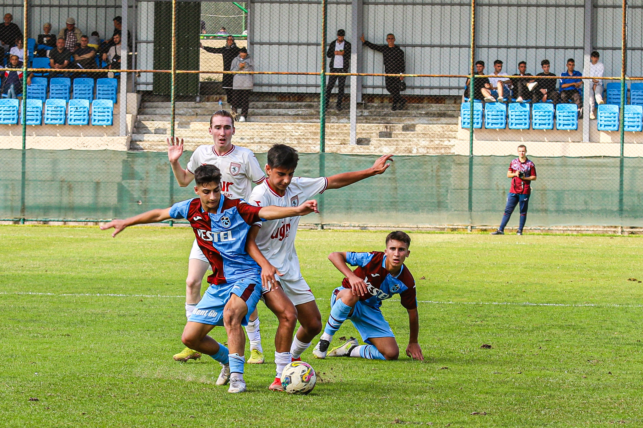 Yılport Samsunspor U19 takımı; Trabzonspor A.Ş U17  takımına 2-1 mağlup oldu