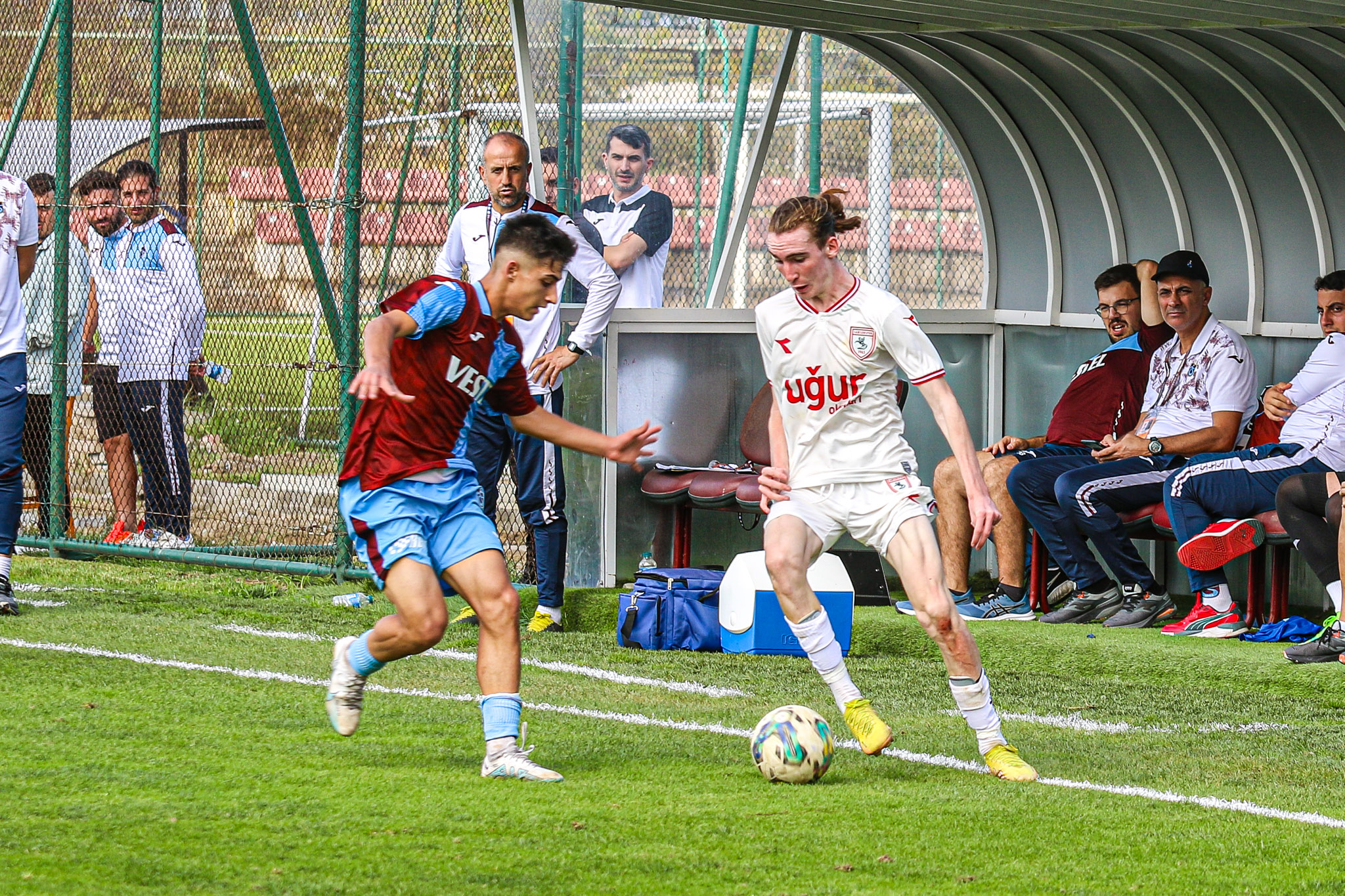 Yılport Samsunspor U19 takımı; Trabzonspor A.Ş U17  takımına 2-1 mağlup oldu