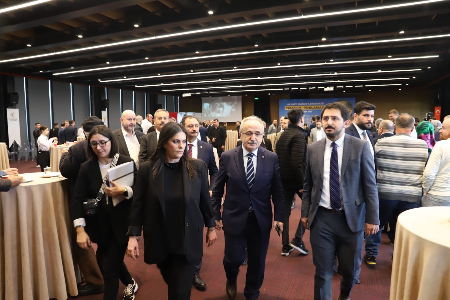 AK PARTİ SAMSUN'DA TEŞKİLAT TEMAYÜL YOKLAMASI YAPILDI 