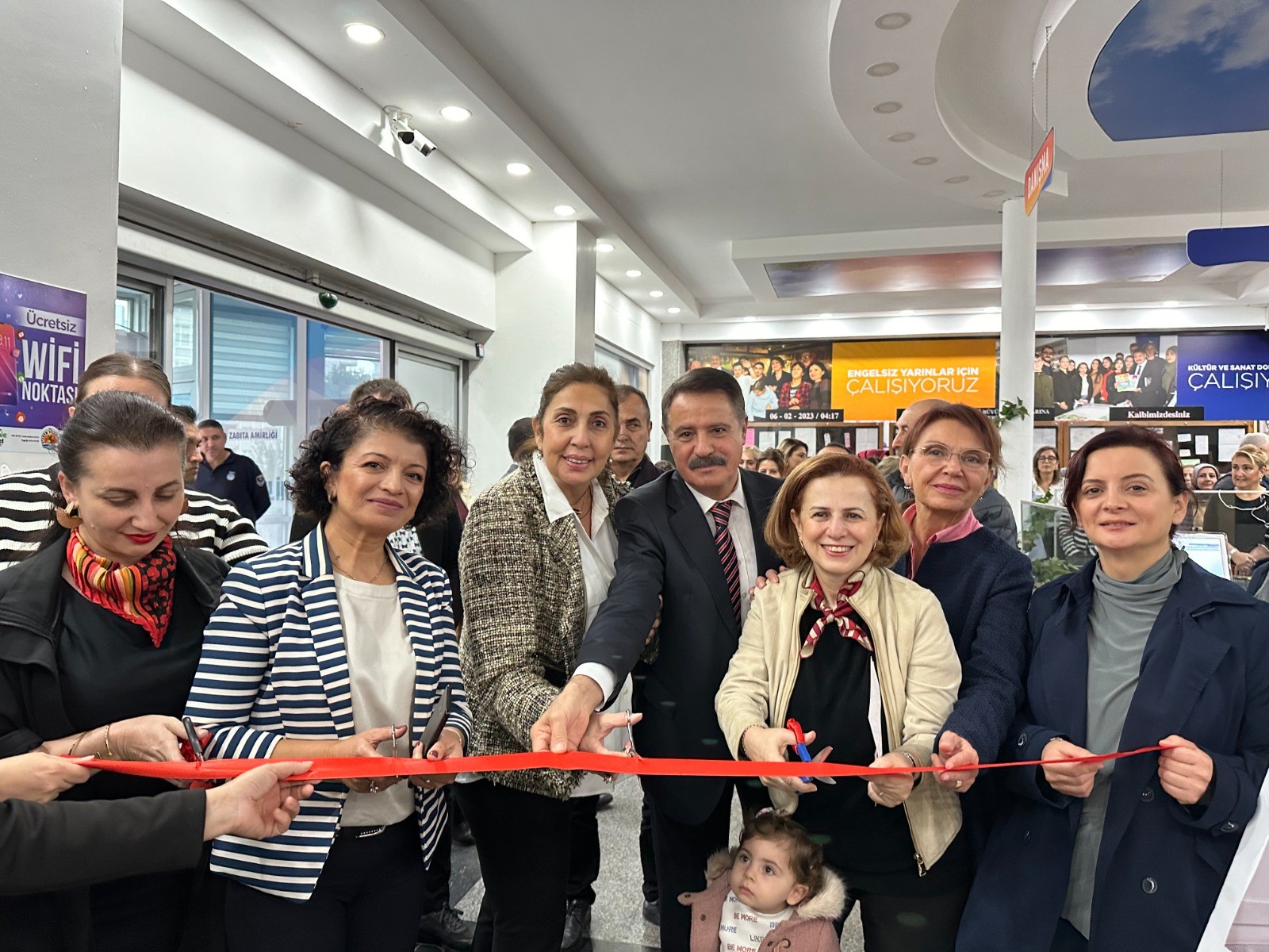 Atakum, tek yürek “Kadına Şiddete Hayır” dedi