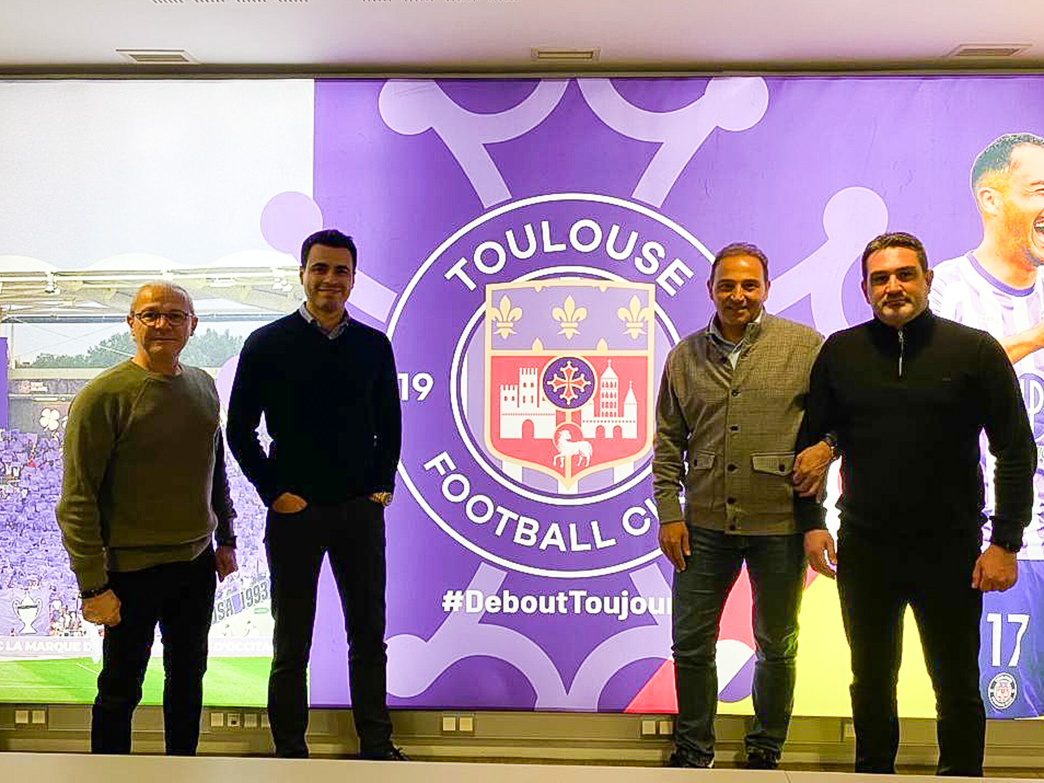 Samsunspor'dan, Fransız futbol kulübü Toulouse FC'ye ziyaret