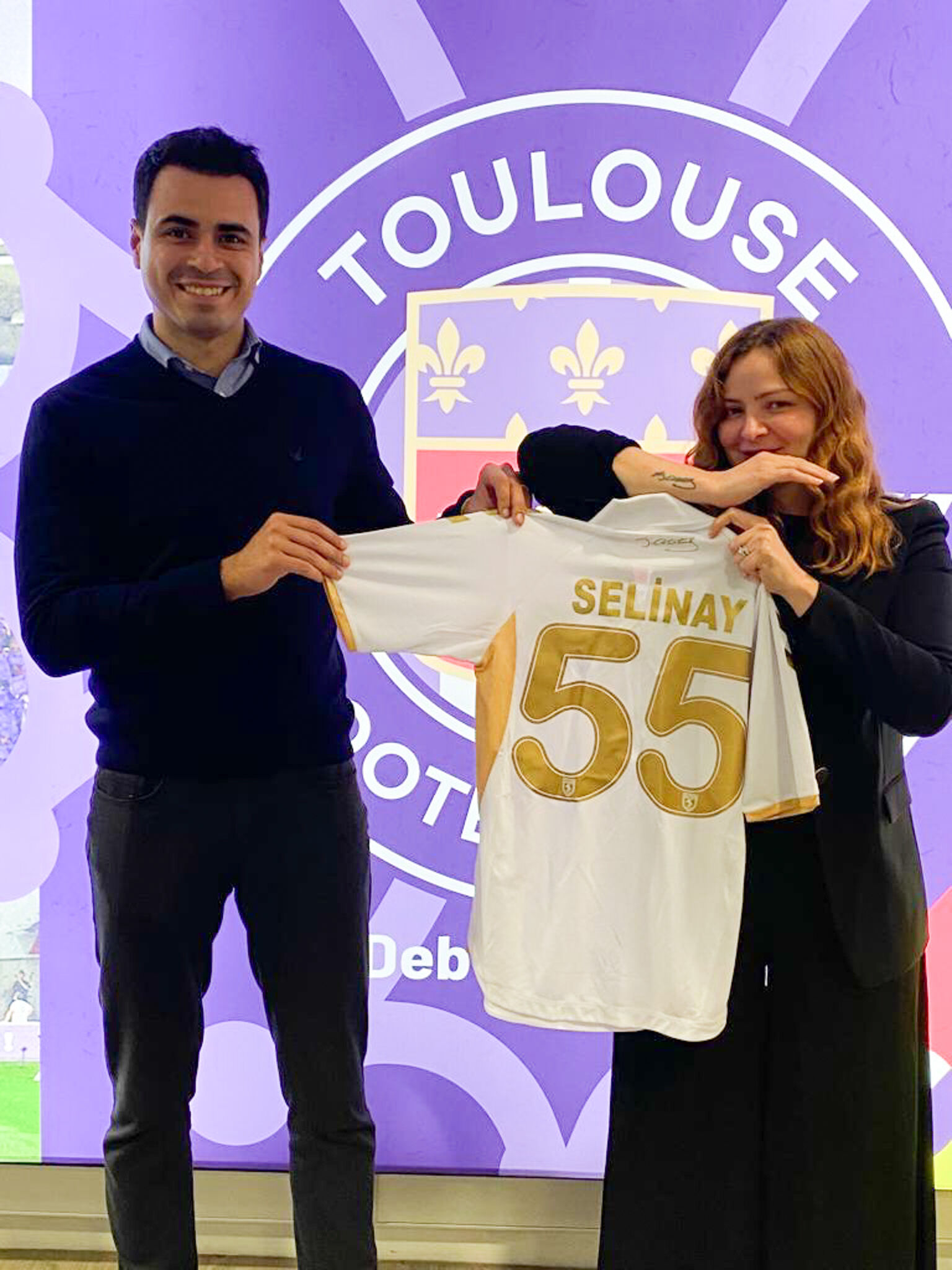 Samsunspor'dan, Fransız futbol kulübü Toulouse FC'ye ziyaret
