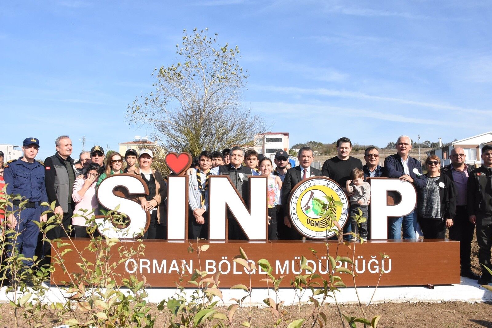 Sinop’ta 100 bin fidan toprakla buluştu