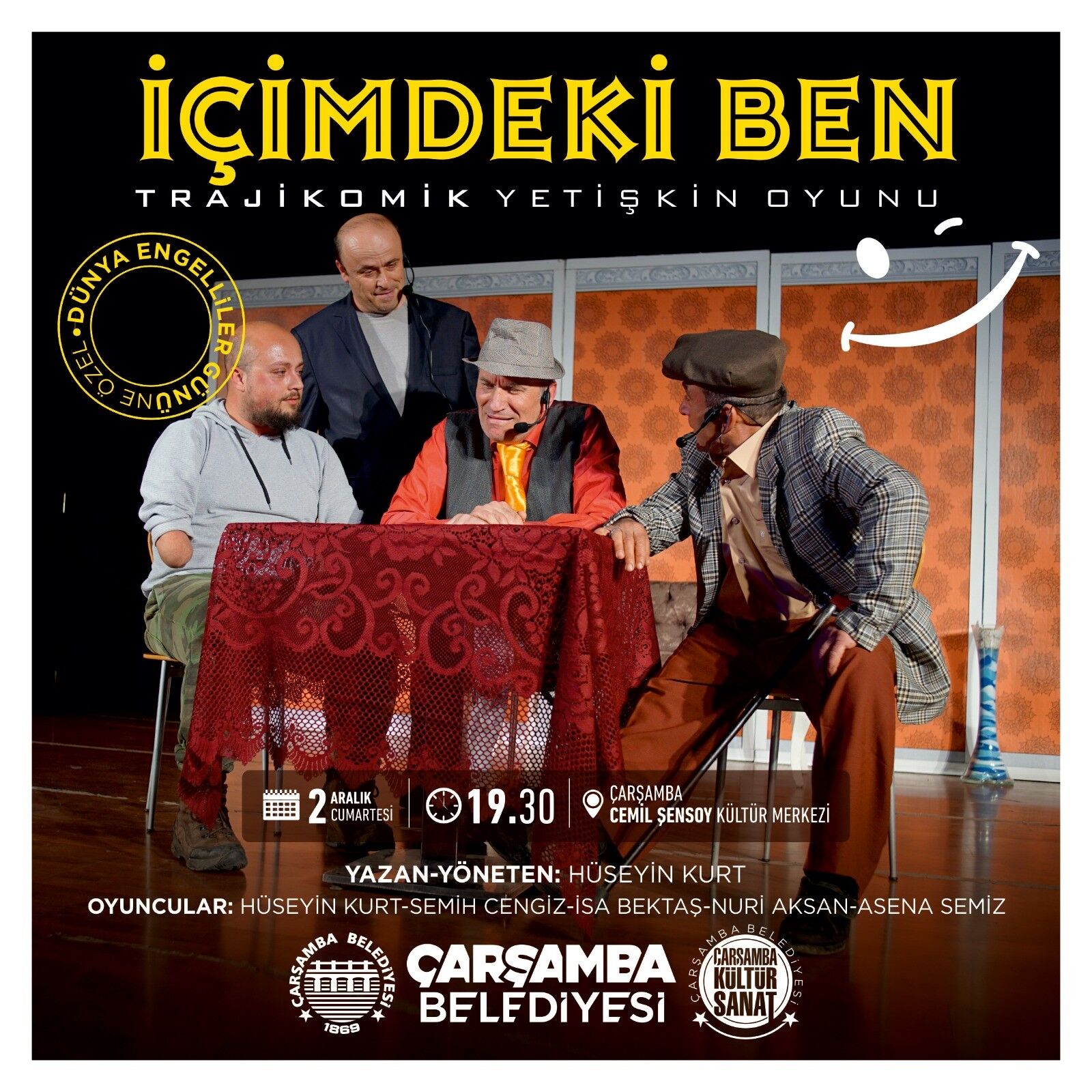 Çarşamba’da kültür-sanat etkinlikleri