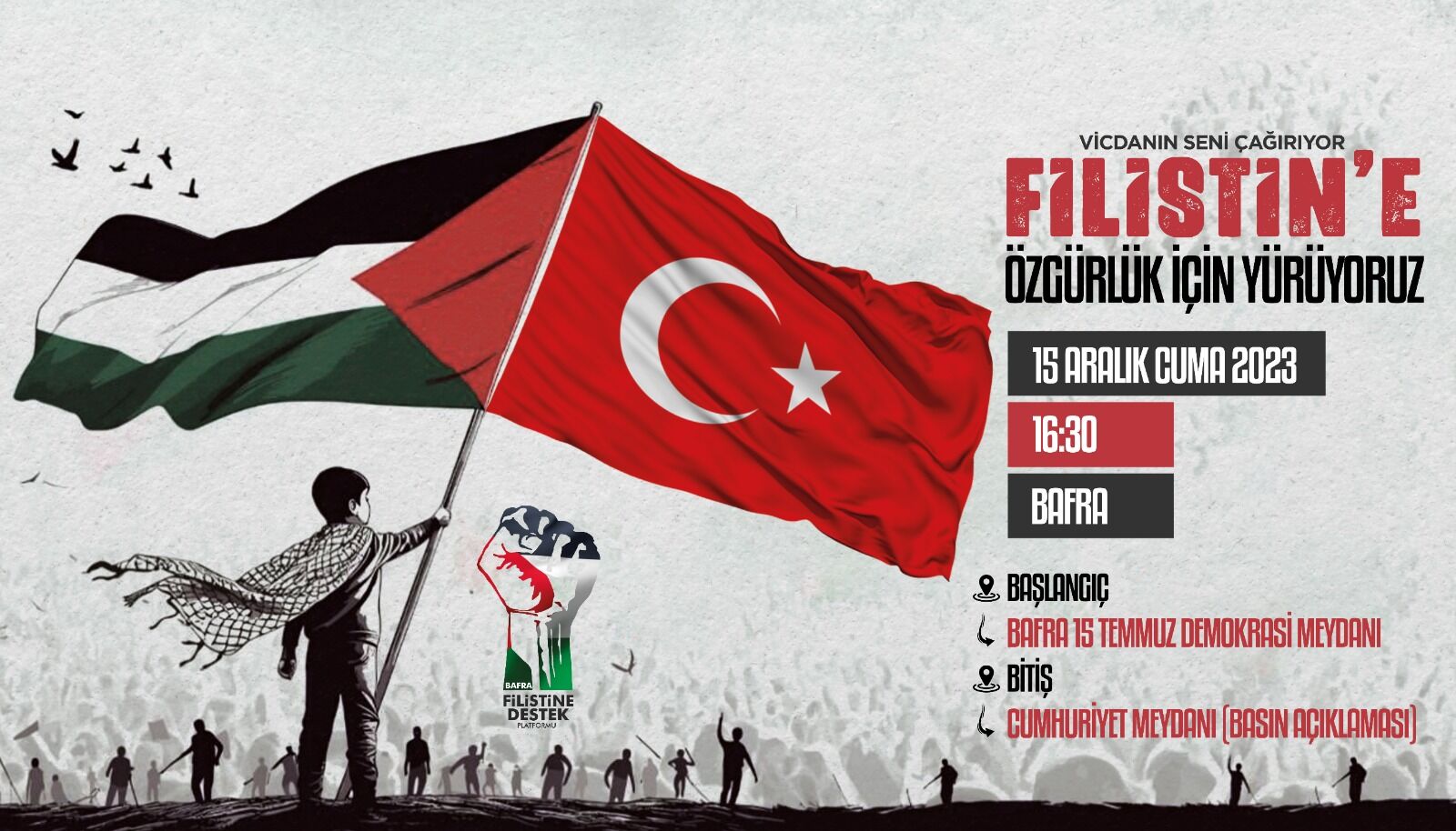 Filistin'e Destek Platformu Buluşması