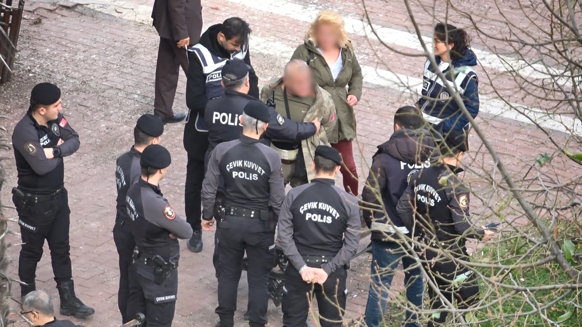 Samsun'da Anıtpark’ta yine sarhoş rezaleti