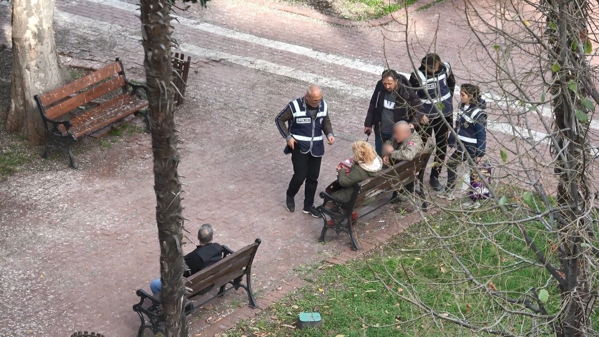 Samsun'da Anıtpark’ta yine sarhoş rezaleti