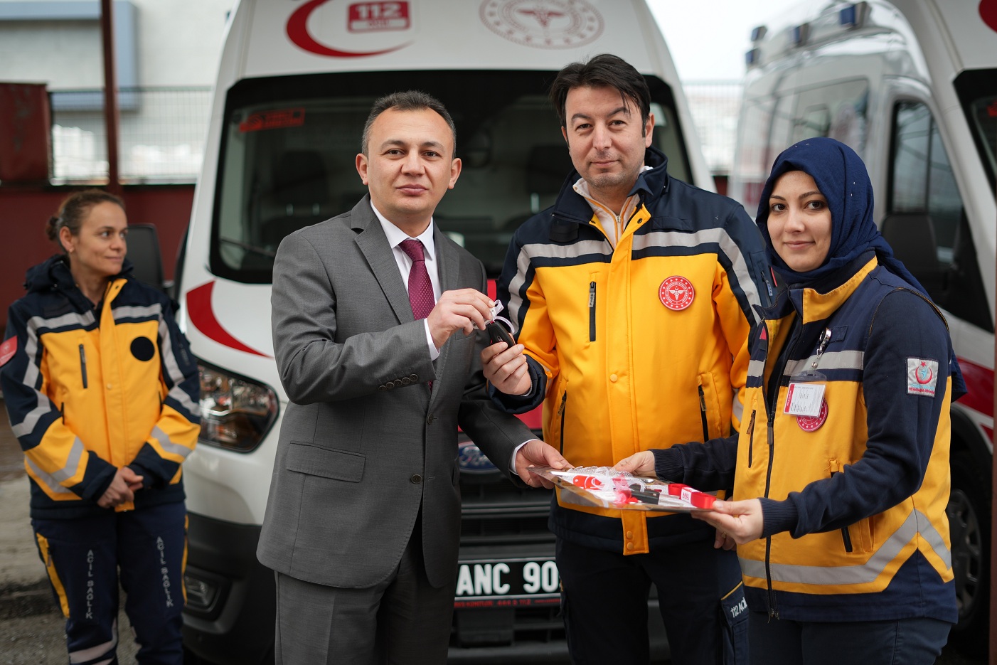 Samsun Sağlık Filosuna 5 Yeni Ambulans (2)