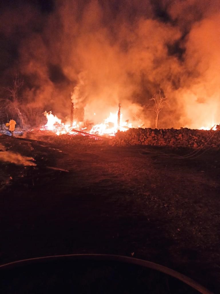 Sinop’ta yangın:  2 kişi yanarak can verdi