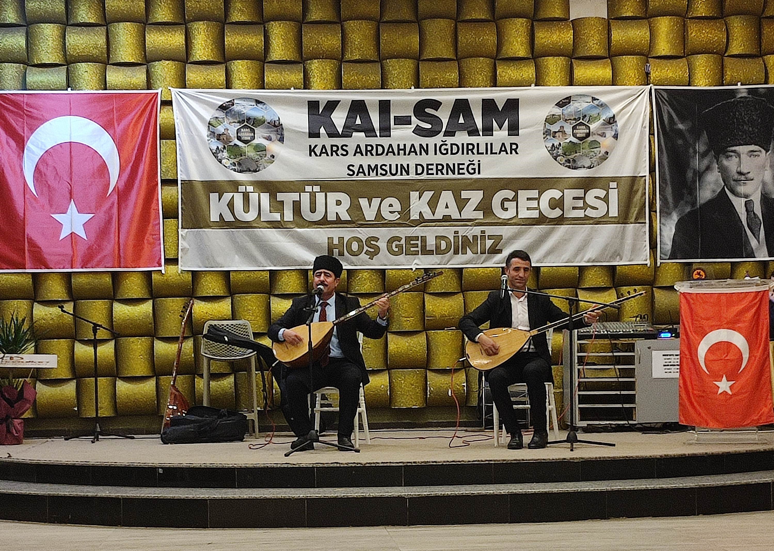 Samsun’da Kars, Ardahan, Iğdırlılar Derneği’nden Kültür Ve Kaz Gecesi Programı (1)