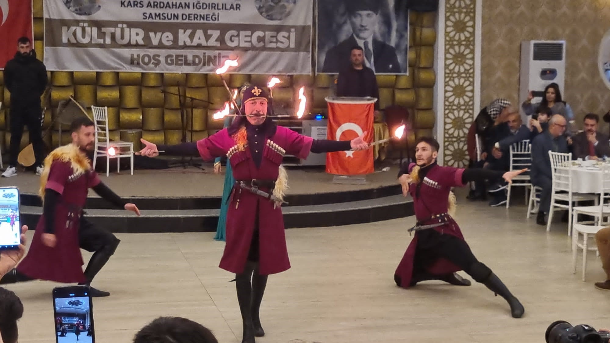 Samsun’da Kars, Ardahan, Iğdırlılar Derneği’nden Kültür Ve Kaz Gecesi Programı (2)