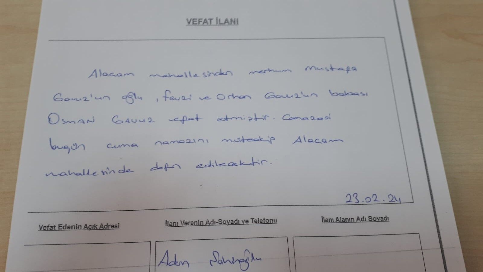 Vefat-61