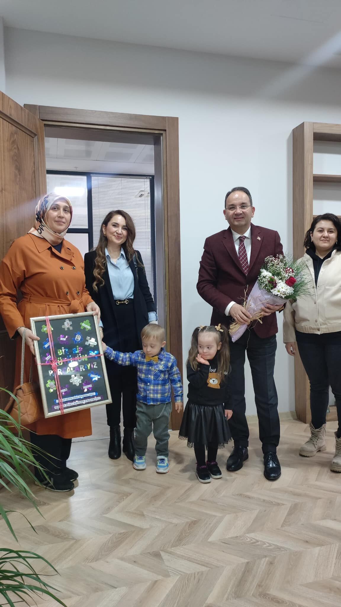 Bafra Özel Eğitim Anaokulu'ndan Bafra Kaymakamı Ertürkmen'e Ziyaret (4)