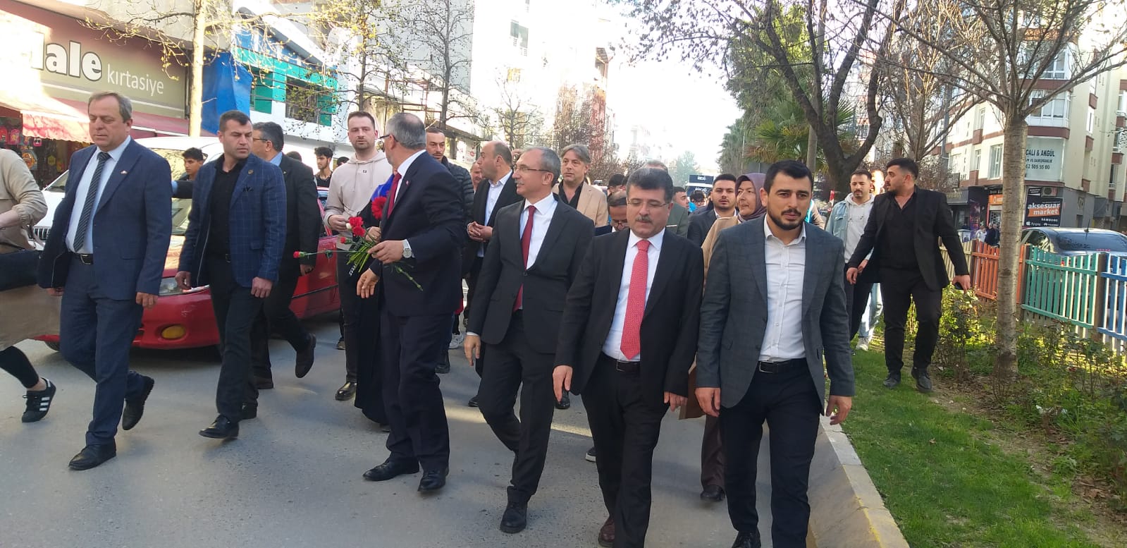 Başkan Kılıç'tan Bafra'da Gövde Gösterisi (6)
