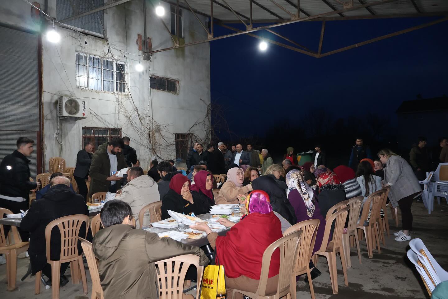 Cumhur İttifakı Alaçam'da Gönül Sofrası Iftar Programında Buluştu (3)