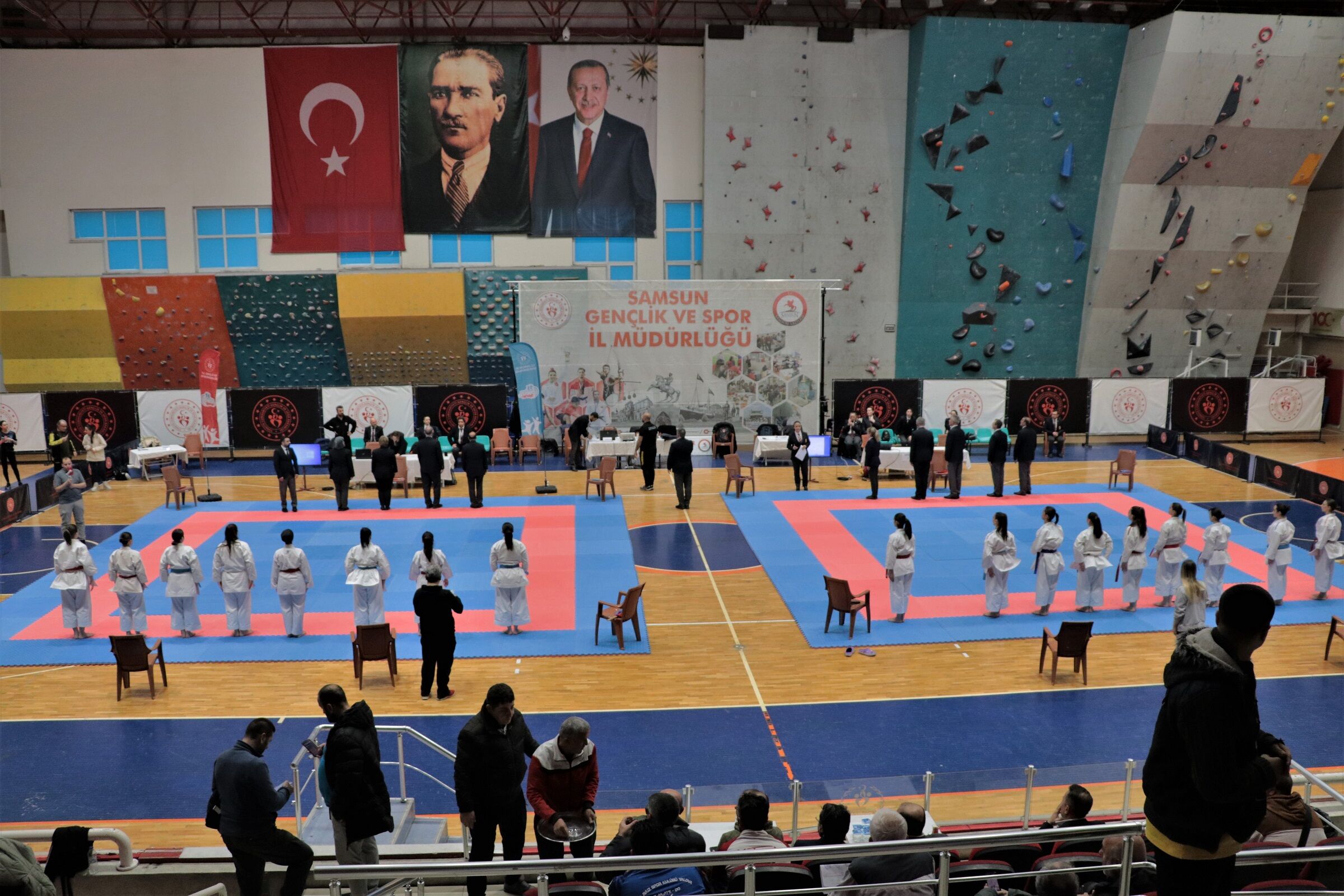 Okul Sporları ‘Karate Gençler A B Kızerkek Türkiye Birinciliği’ Müsabakaları Samsun’da Başladı (9)