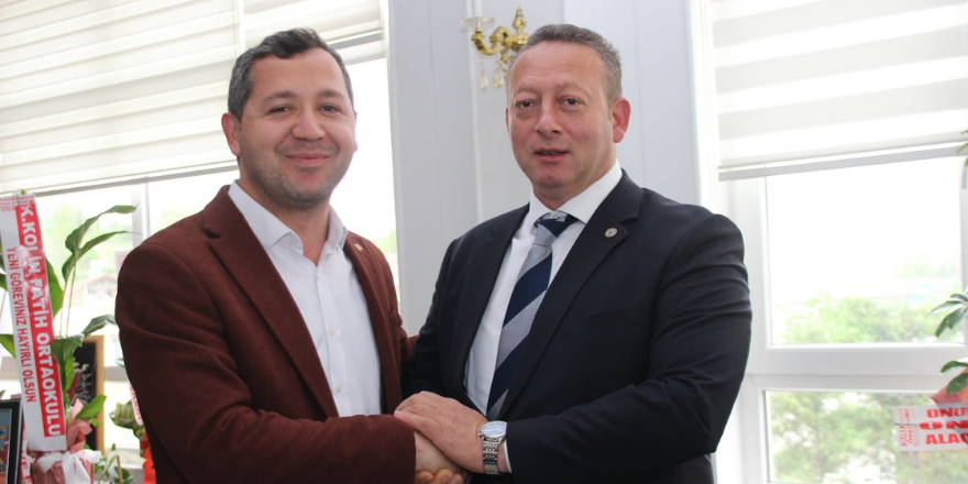Bafra Tso Başkanı Kocabaş’tan Başkan Aydoğdu Ve Başkan Özdemir'e Hayırlı Olsun Ziyareti (4)