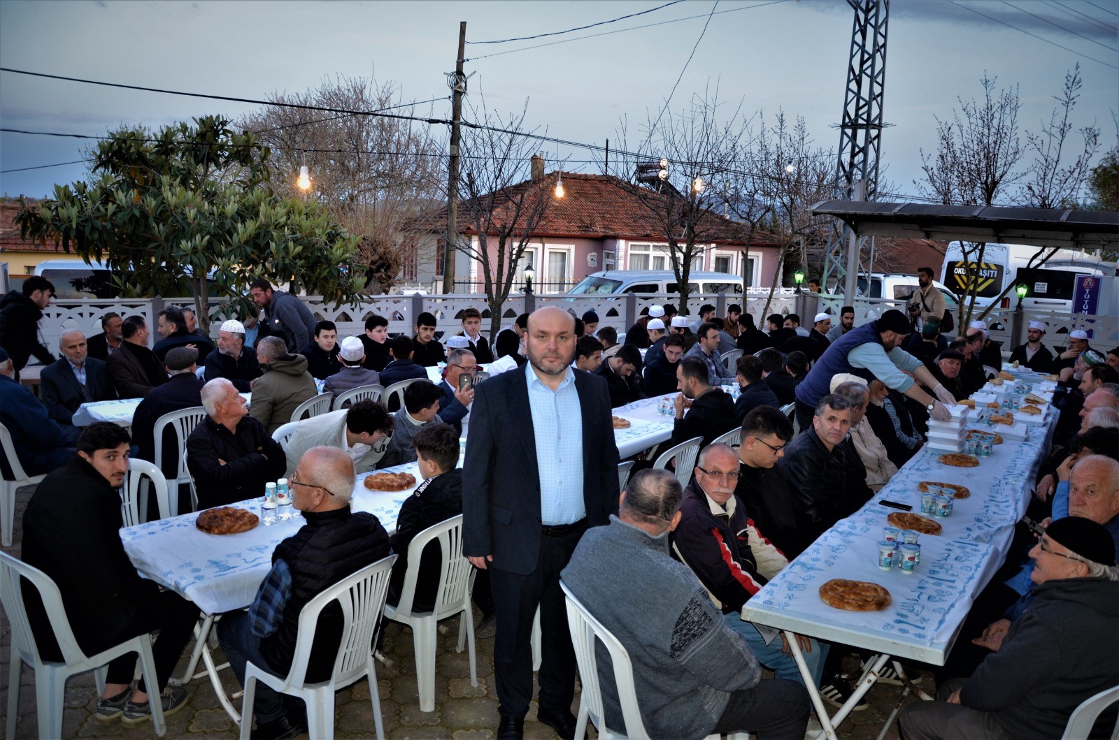Bafra'da Mahallede Imece Usulü Iftar (2)