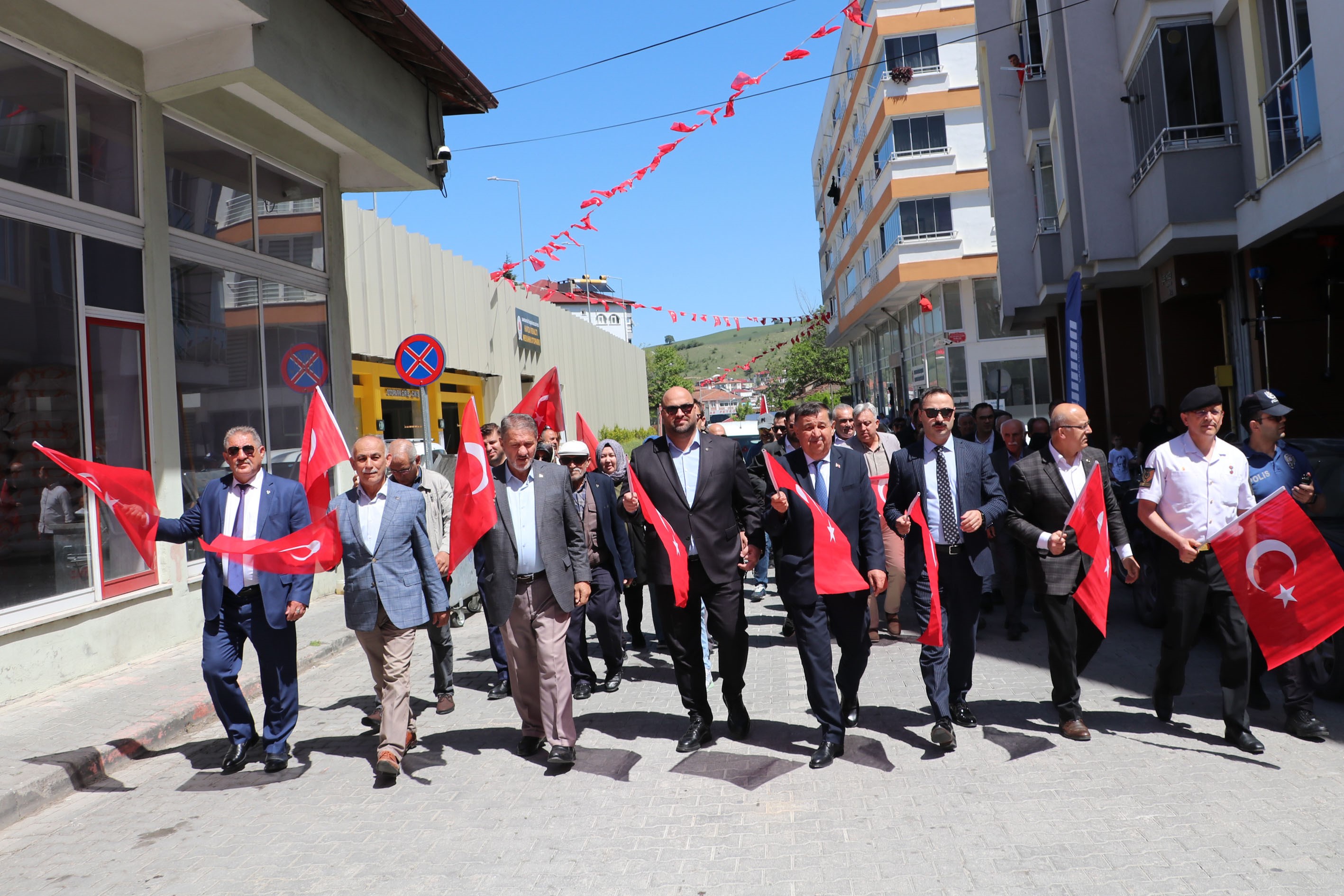 Havza’da Festival Mehterli Festival Yürüyüşü Ile Başladı