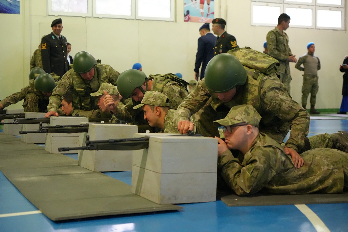Samsun'da 105 Engelli Vatandaşın Asker Olma Hayali Gerçek Oldu (4)