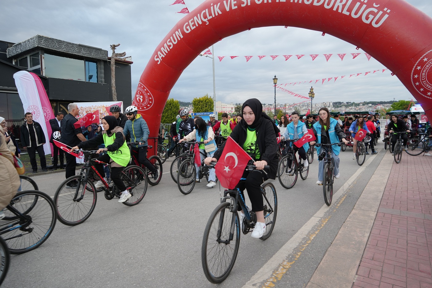 Samsun'da 19 Mayıs Bisiklet Turu (2)
