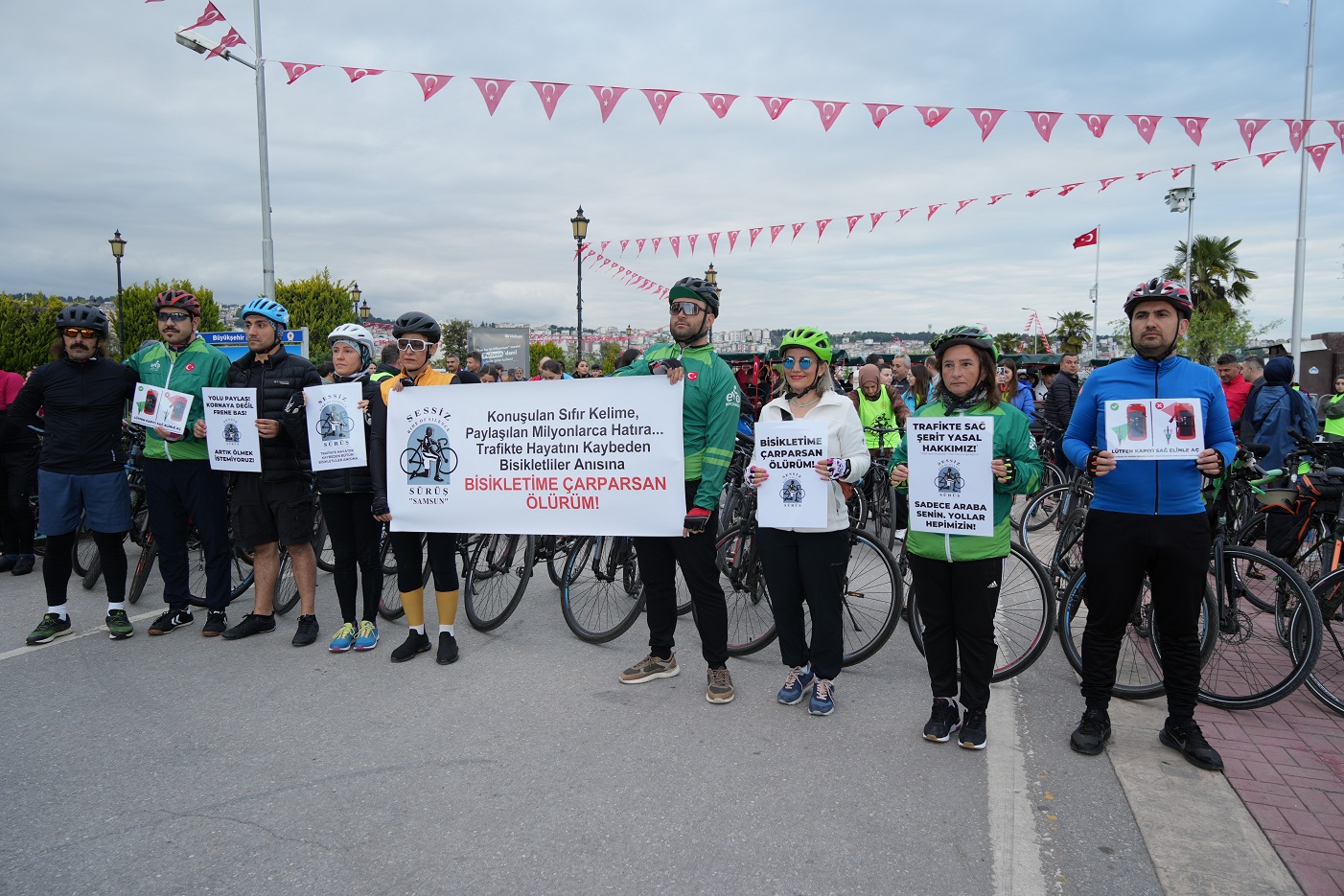 Samsun'da 19 Mayıs Bisiklet Turu (4)