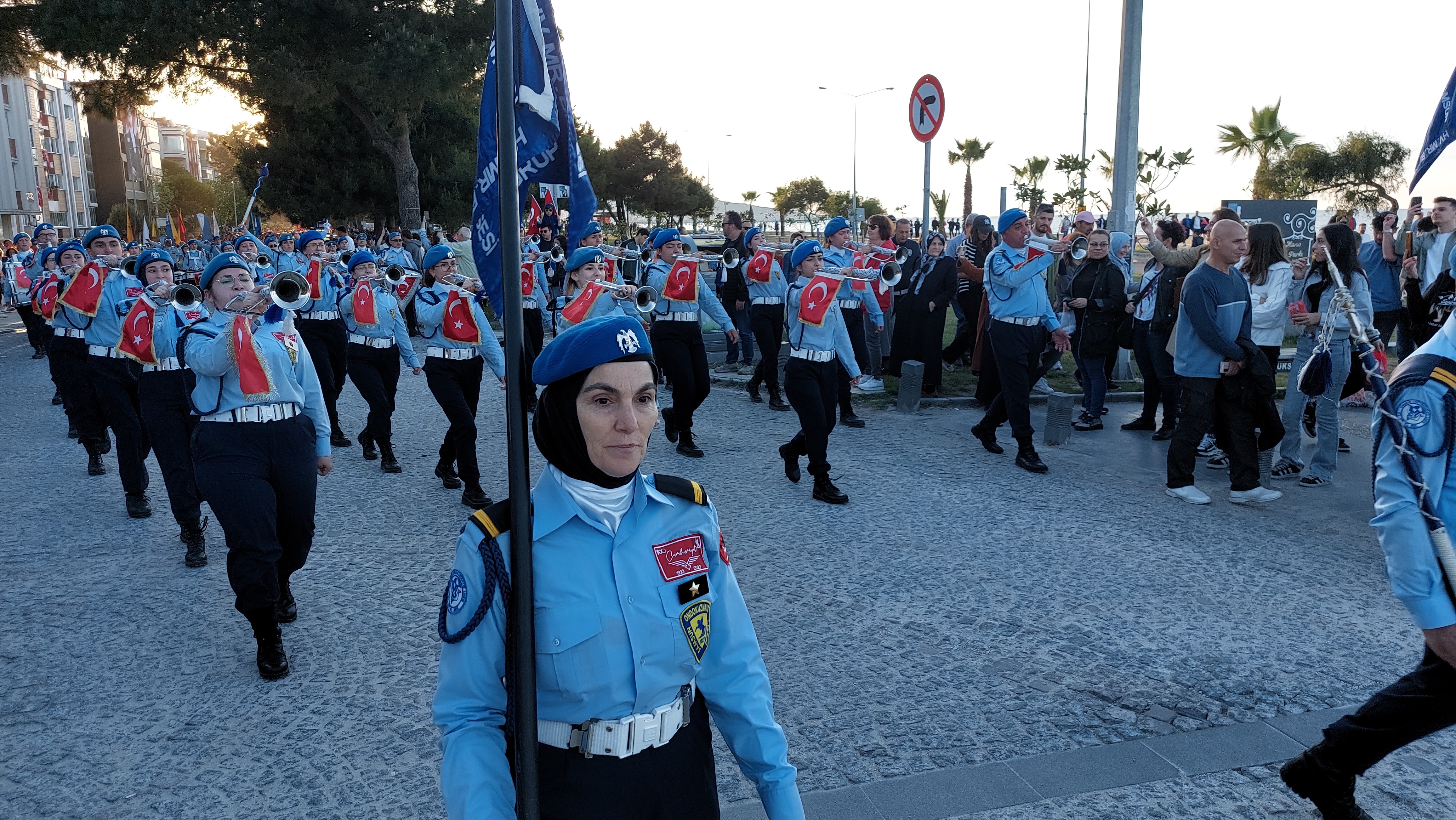 Samsun’da 1919 Metrelik Dev Bayrakla Yürüyüş (2)
