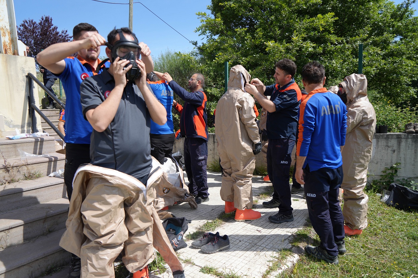 Samsun'da Afad’dan Nefes Kesen ’Kimyasal’ Tatbikat2