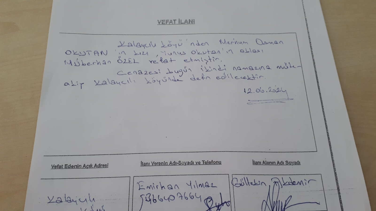 Vefat Bafra Ilan (4)