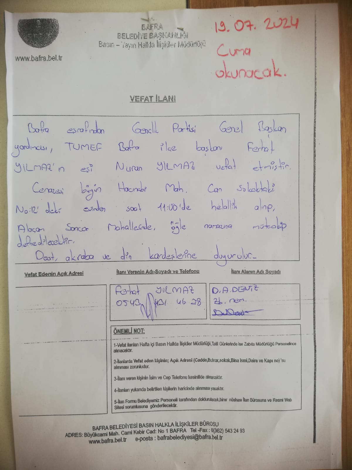 Ilan Haber Samsun Bafra (1)-1