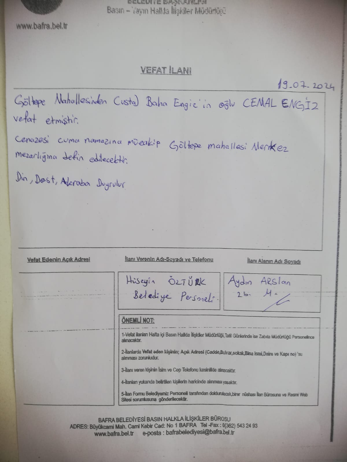 Ilan Haber Samsun Bafra (2)-1