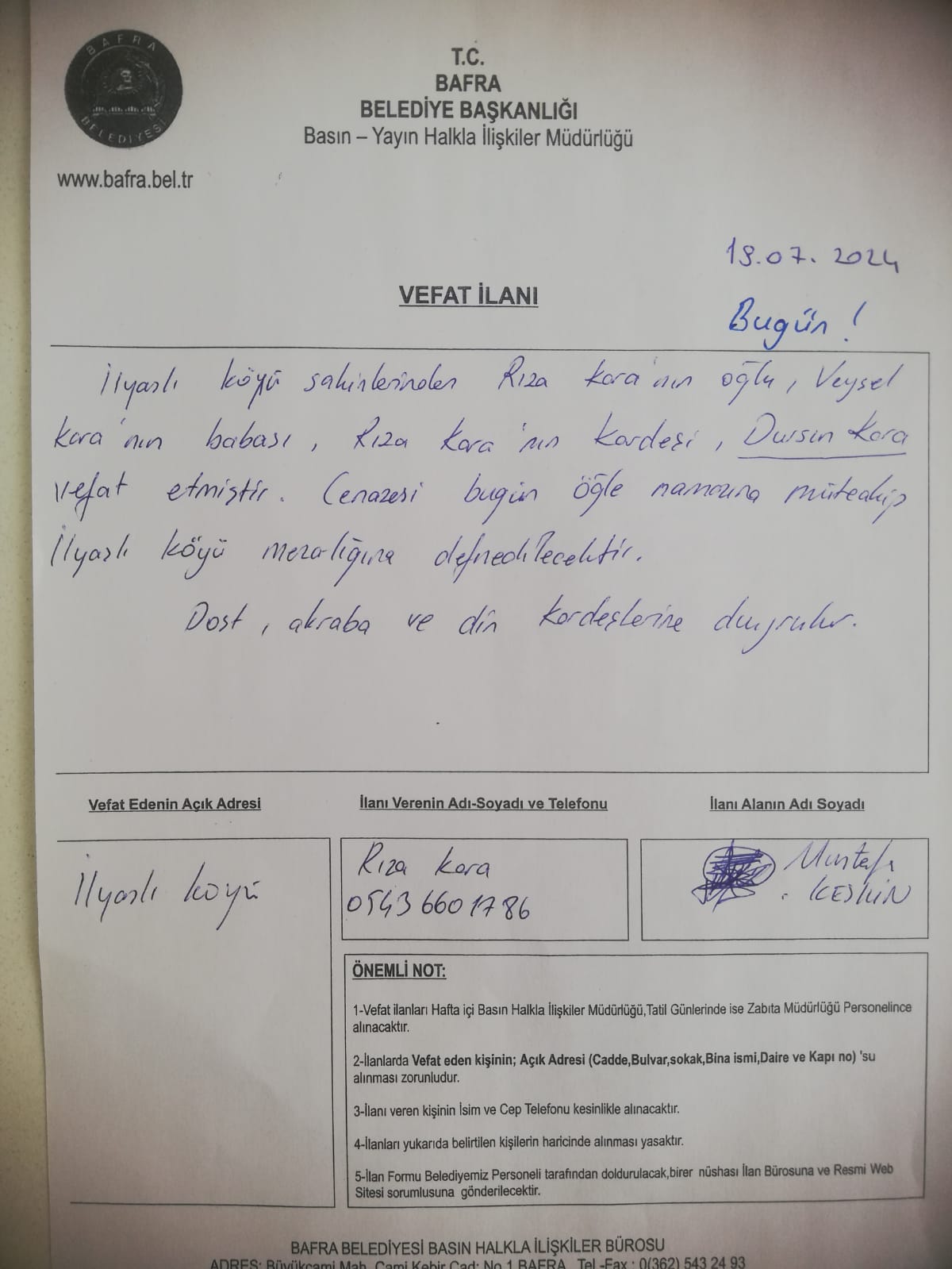 Ilan Haber Samsun Bafra (3)-1