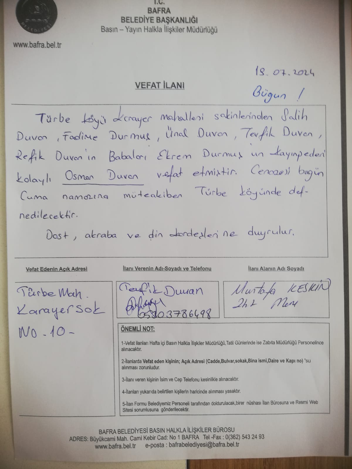 Ilan Haber Samsun Bafra (5)-1